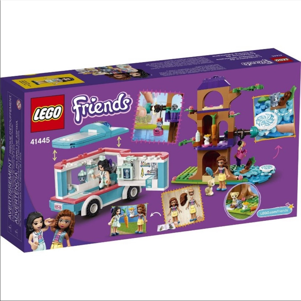 Lego Friends Vet Clinic Ambulance - Picture 2 of 9